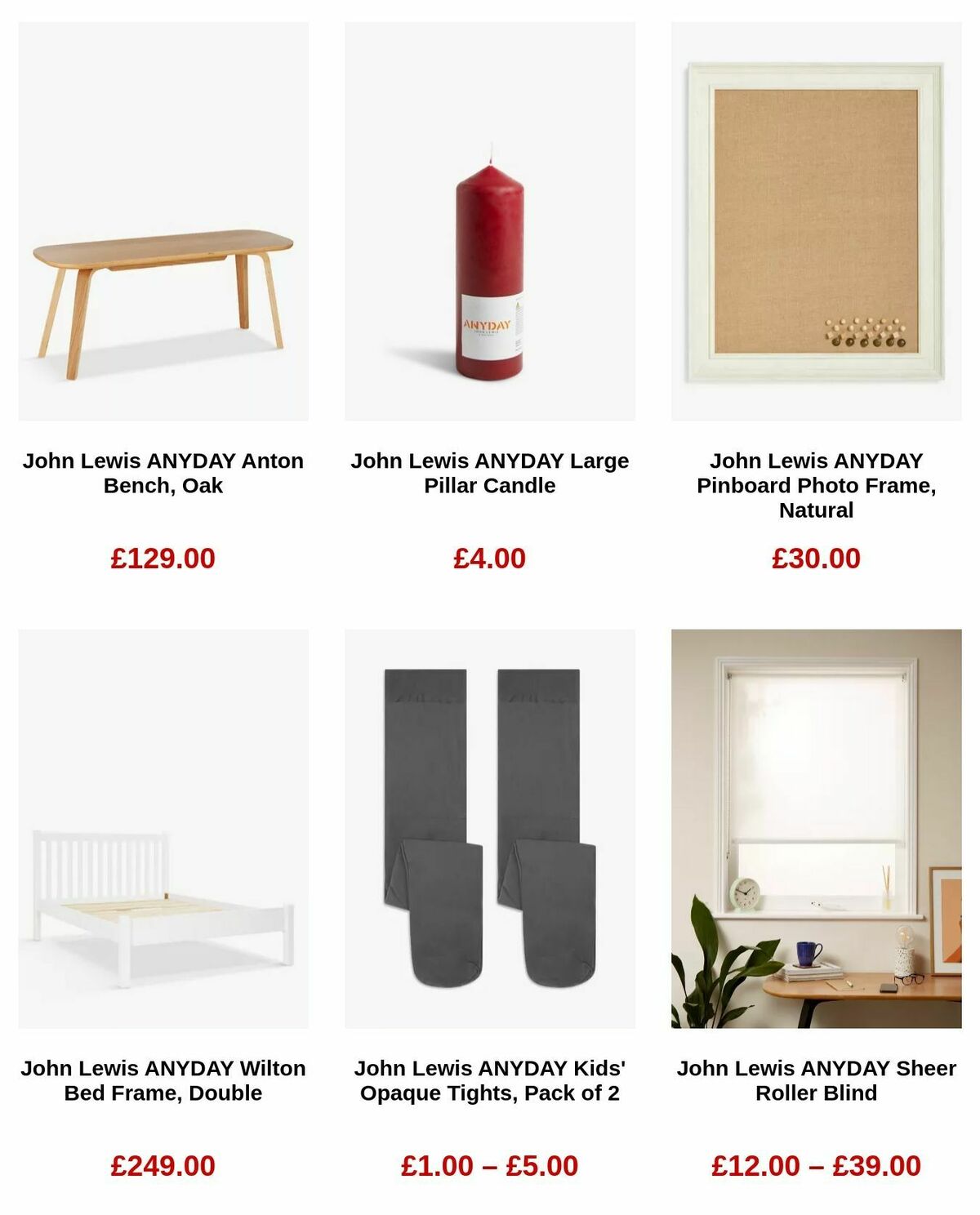 John Lewis Offers from 25 January