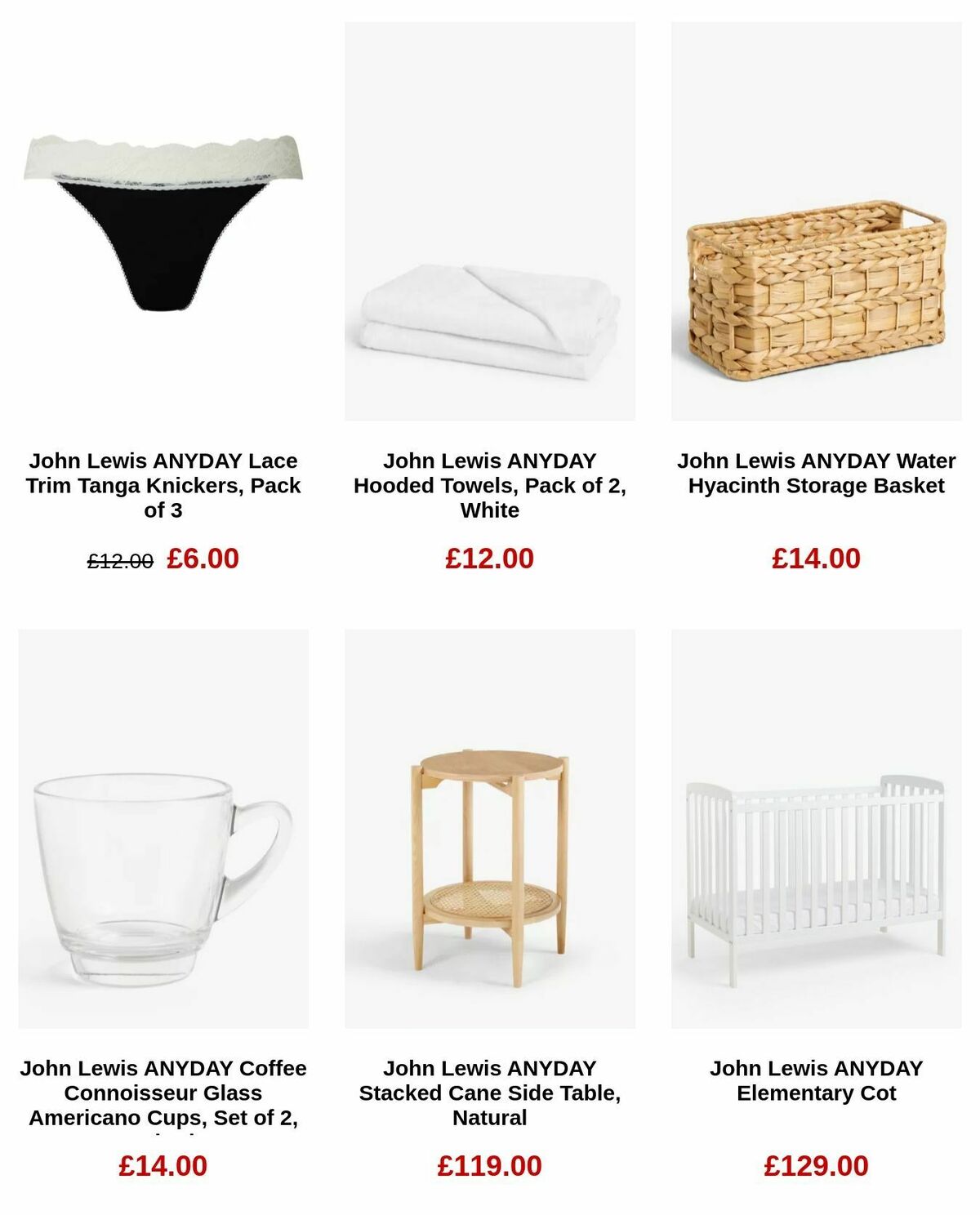 John Lewis Offers from 25 January