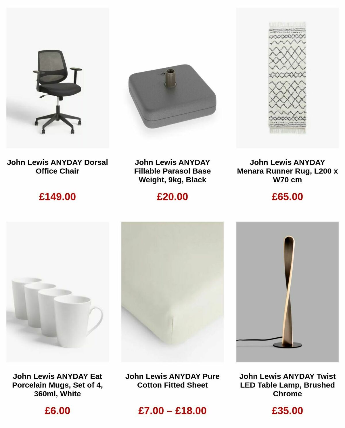 John Lewis Offers from 25 January