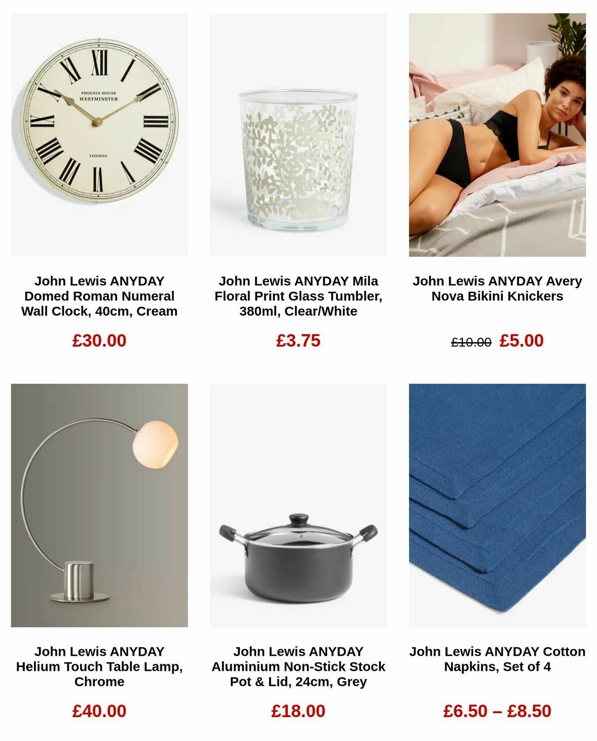 John Lewis Offers from 25 January