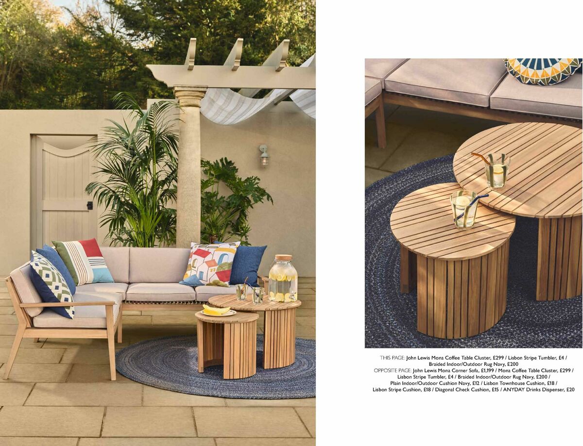 John Lewis Summer Outdoors Offers from 8 April