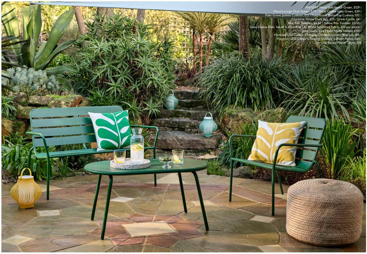 John Lewis Summer Outdoors Offers from 8 April