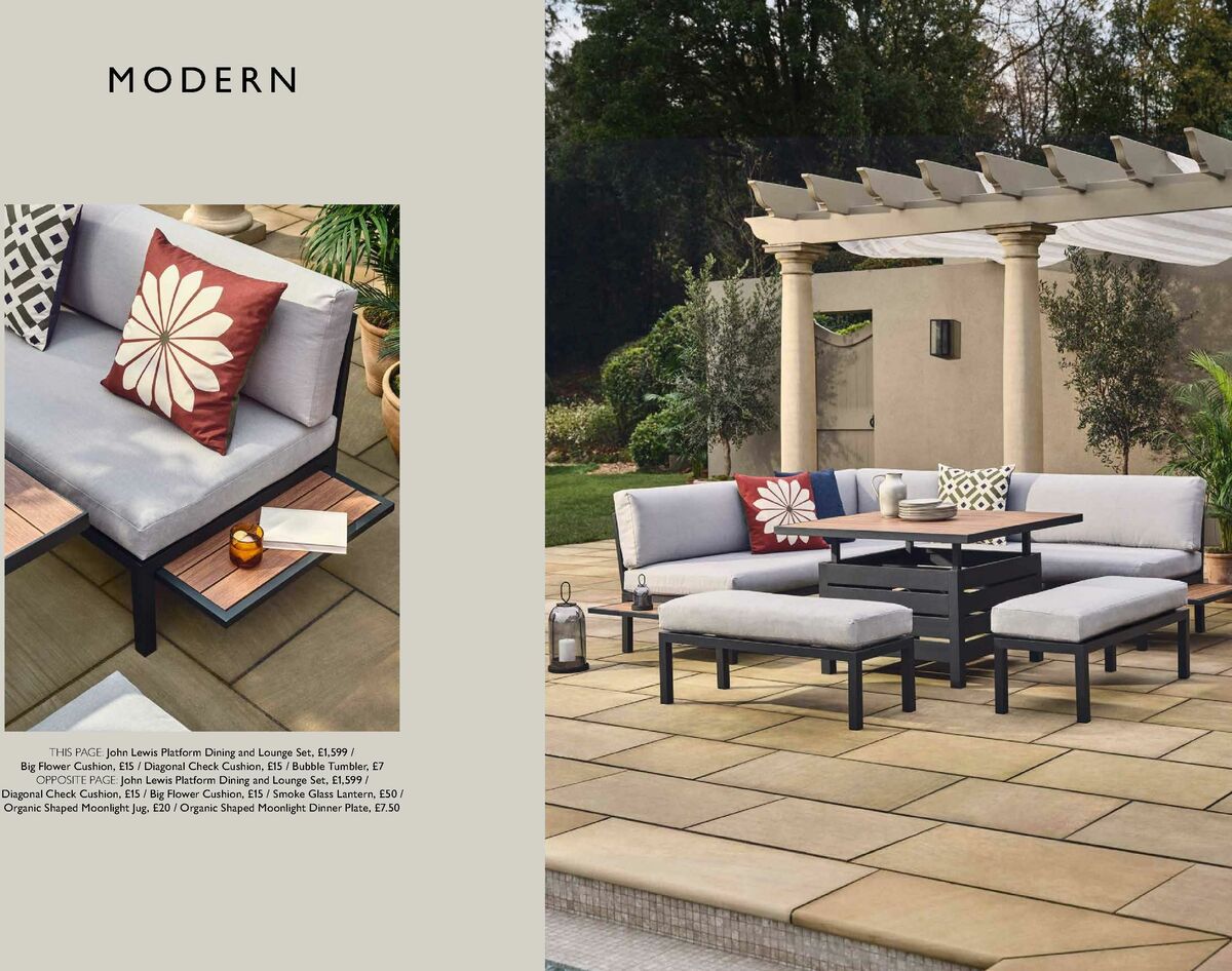 John Lewis Summer Outdoors Offers from 8 April