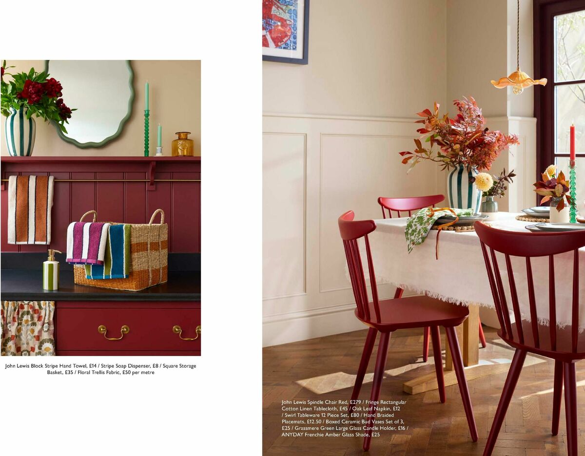 John Lewis Autumn Home Offers from 16 August