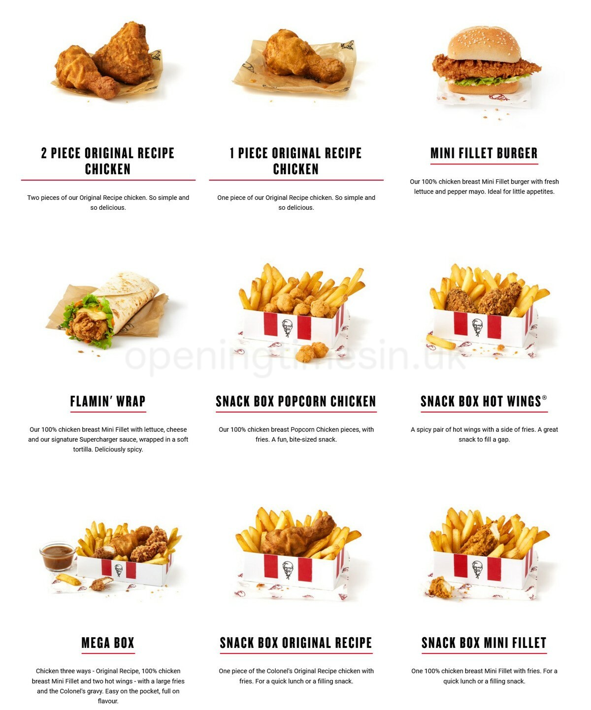 KFC Offers from 20 March