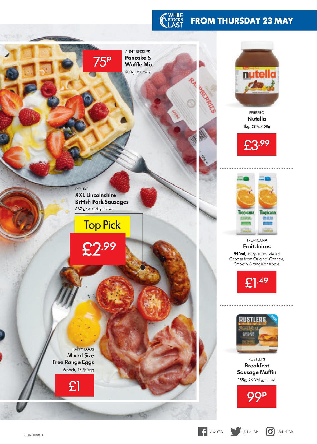 LIDL Offers from 23 May