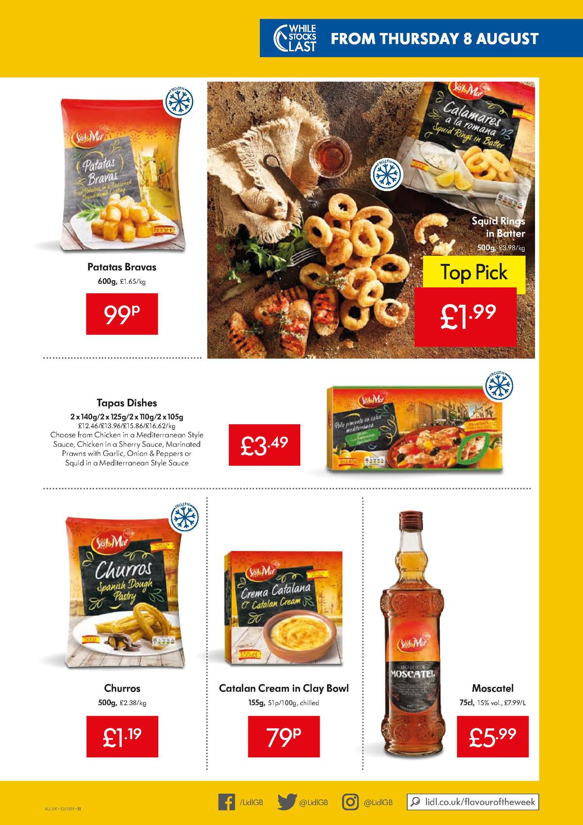 LIDL Offers from 8 August