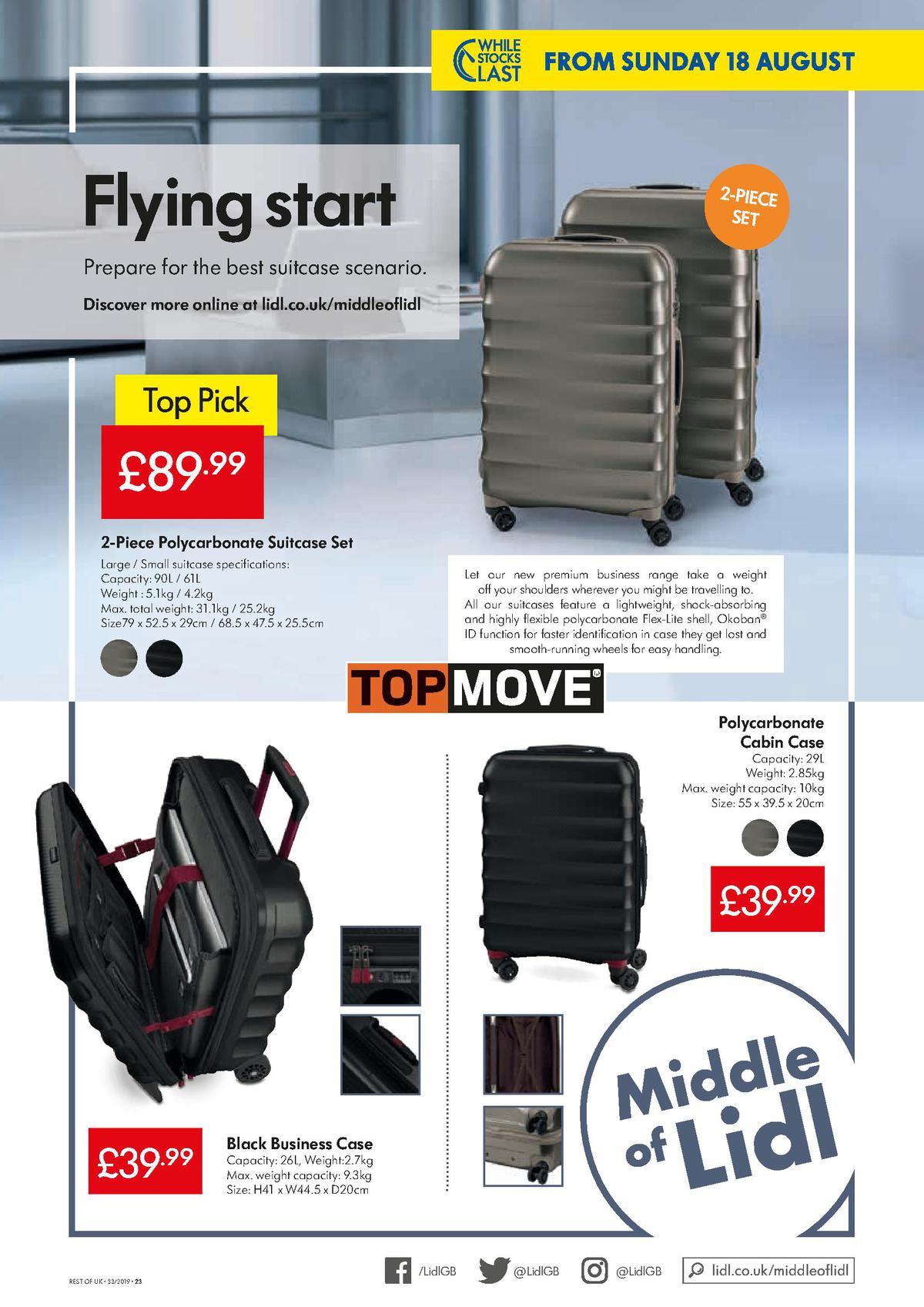 LIDL Offers from 15 August