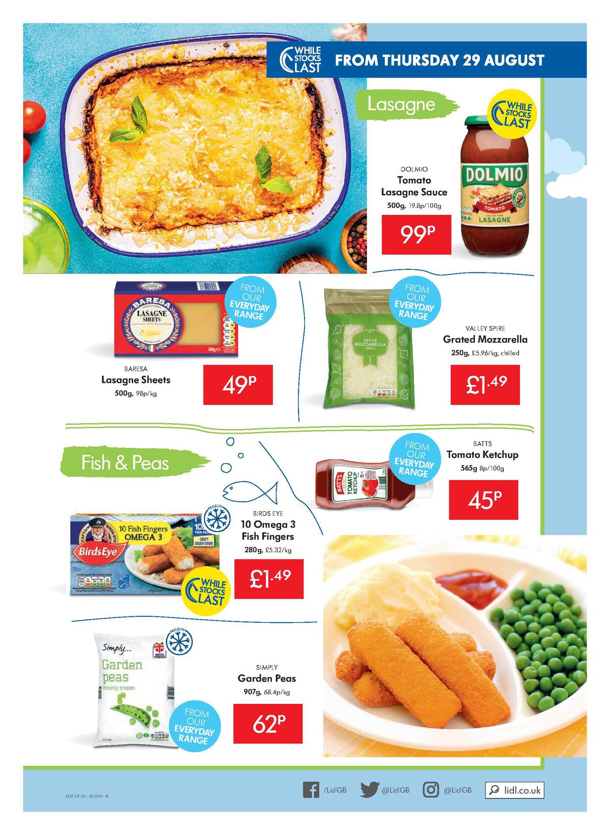 LIDL Offers from 29 August