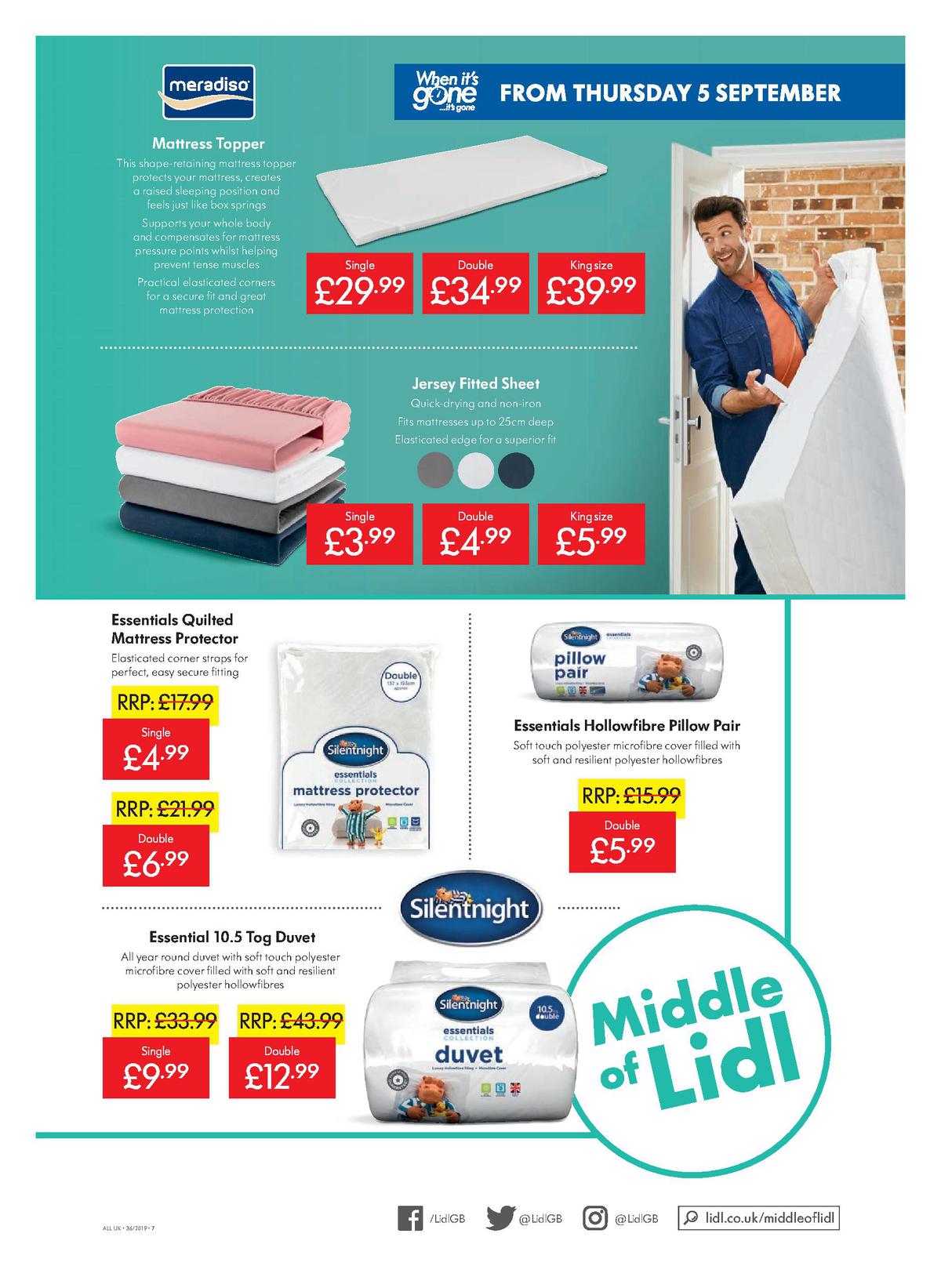 LIDL Offers from 5 September