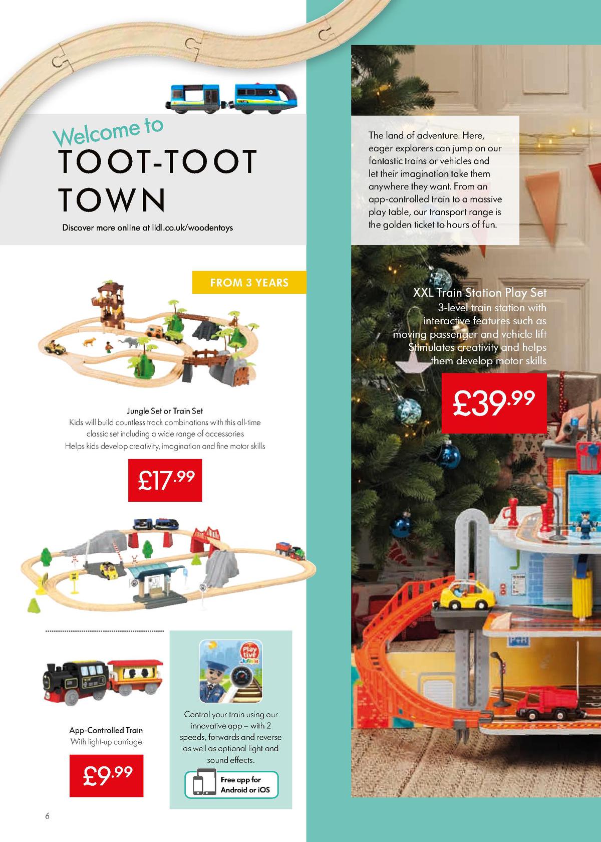 LIDL Lidl Wooden Toys Offers from 24 October