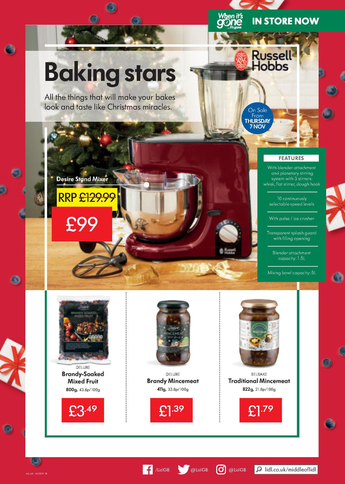 LIDL Offers from 7 November