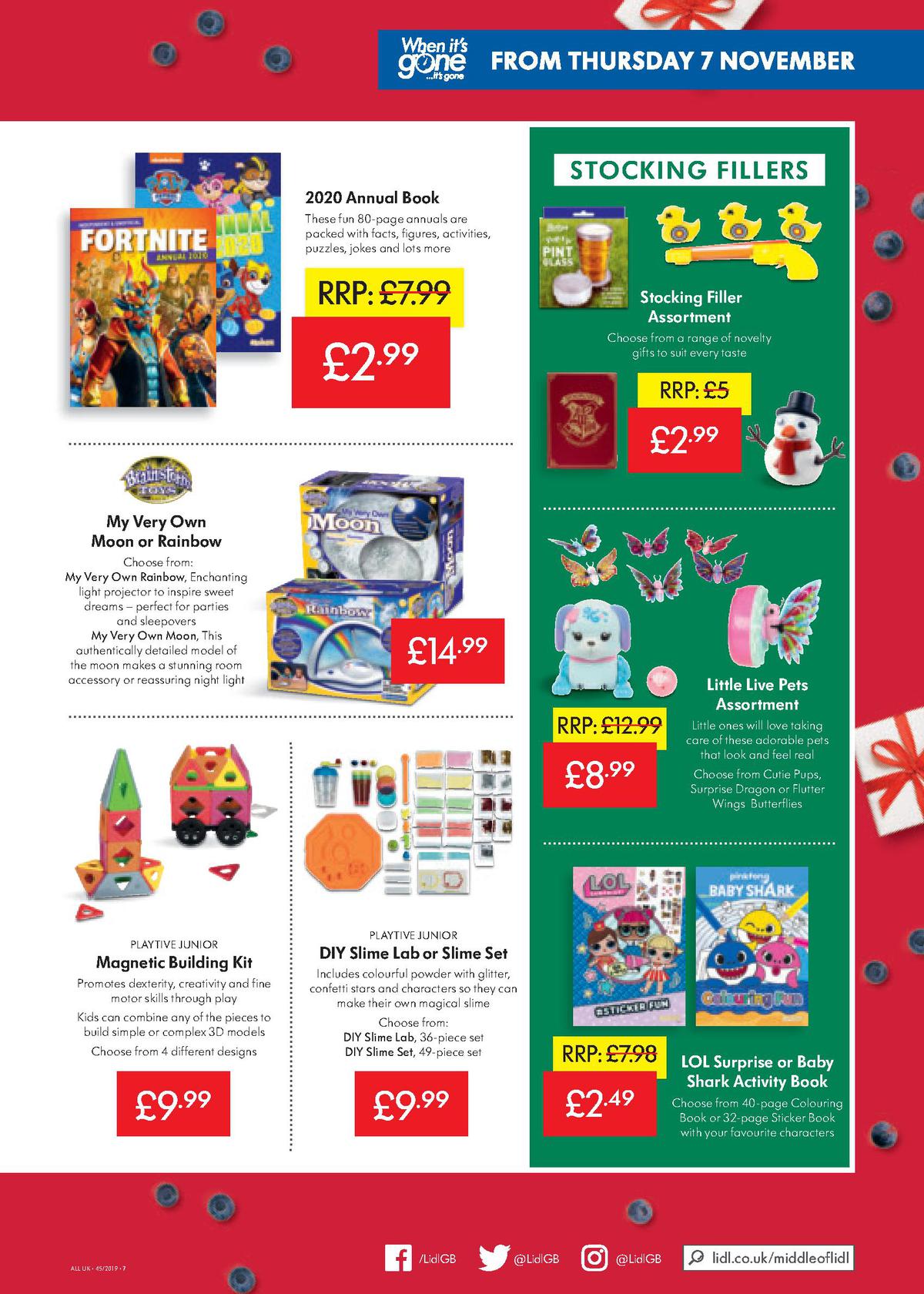 LIDL Offers from 7 November