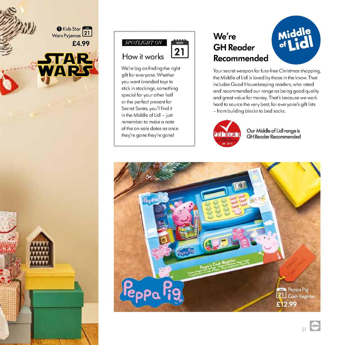 LIDL Christmas Magazine Offers from 10 November