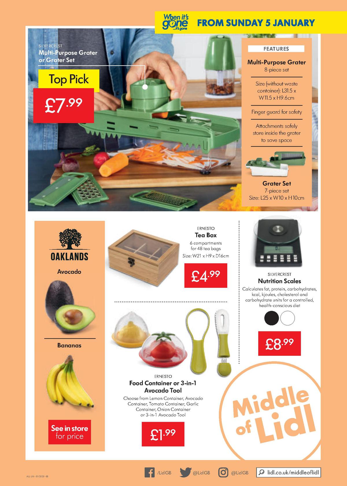 LIDL Offers from 2 January