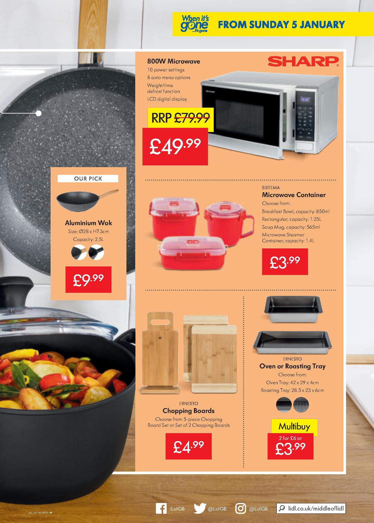 LIDL Offers from 2 January