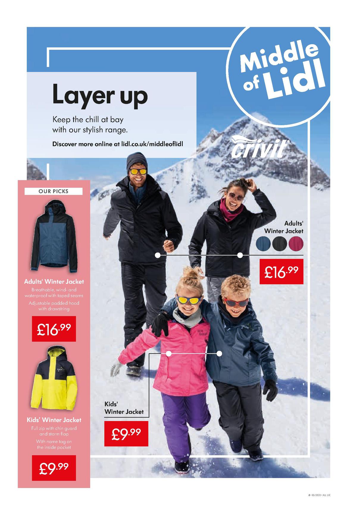 LIDL Offers from 16 January