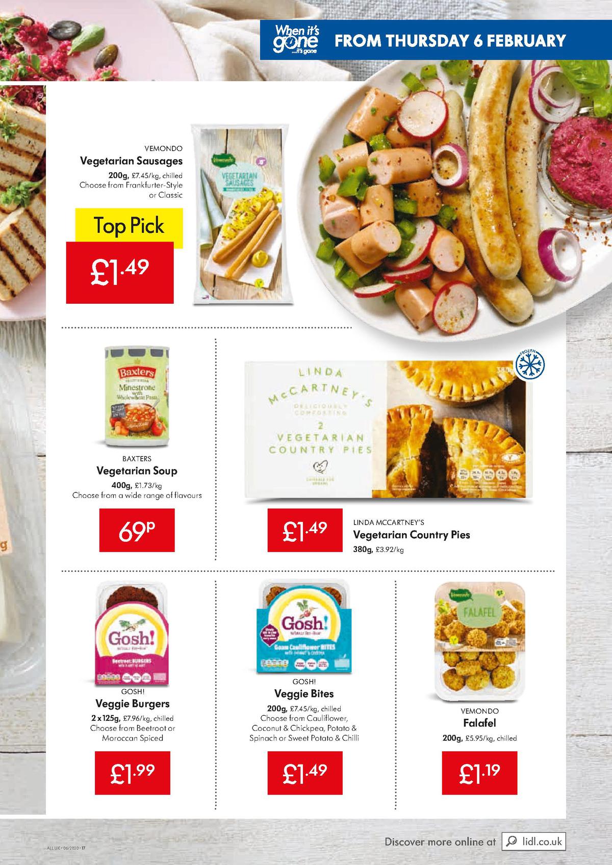 LIDL Offers from 6 February