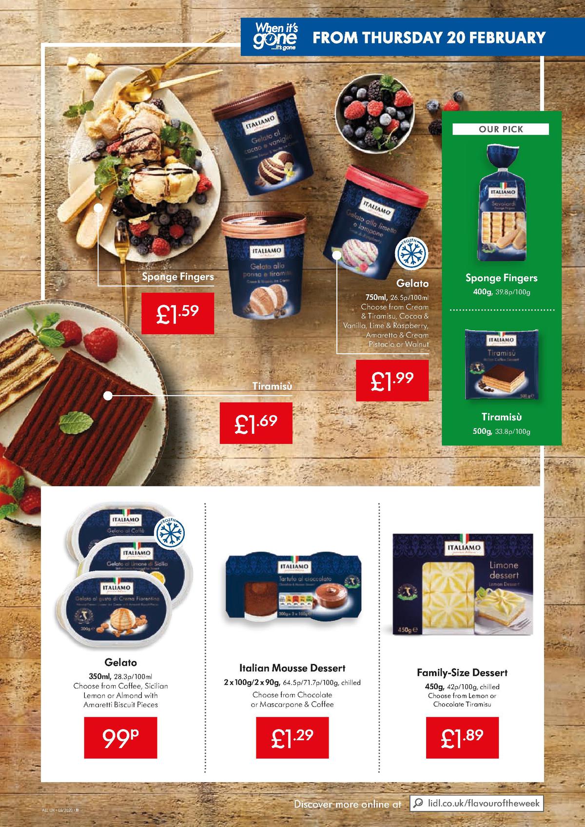 LIDL Offers from 20 February