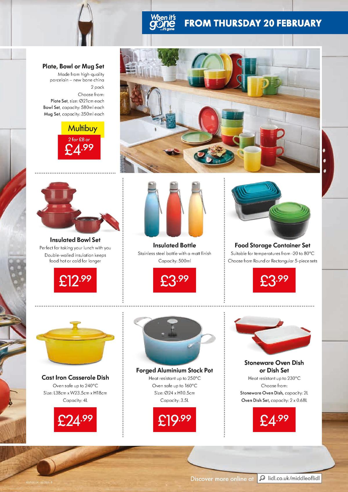 LIDL Offers from 20 February