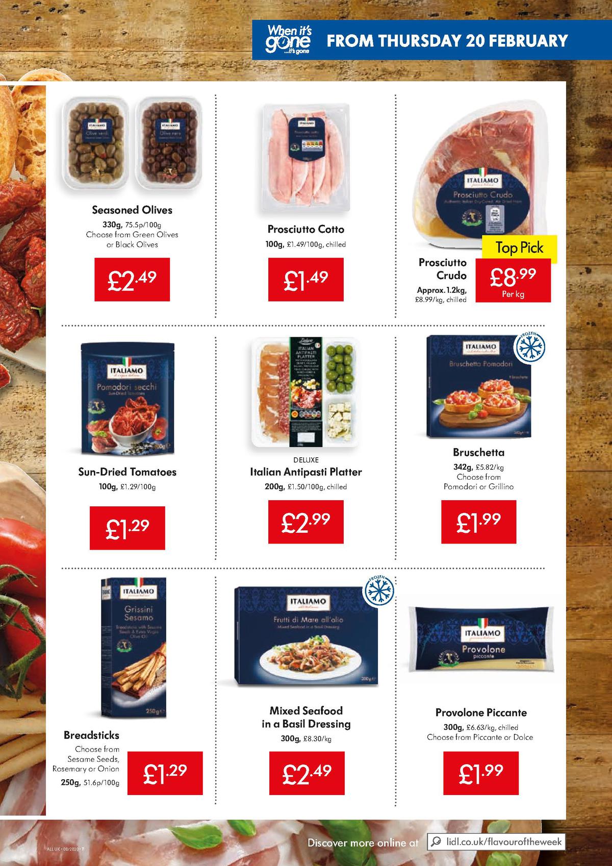 LIDL Offers from 20 February