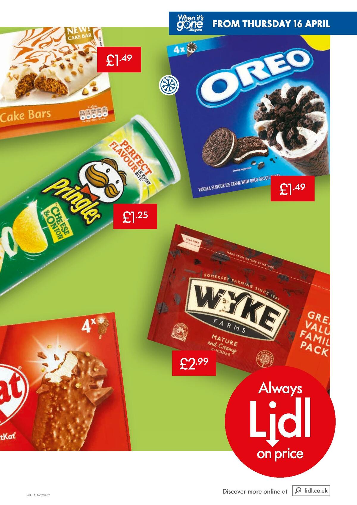 LIDL Offers from 16 April