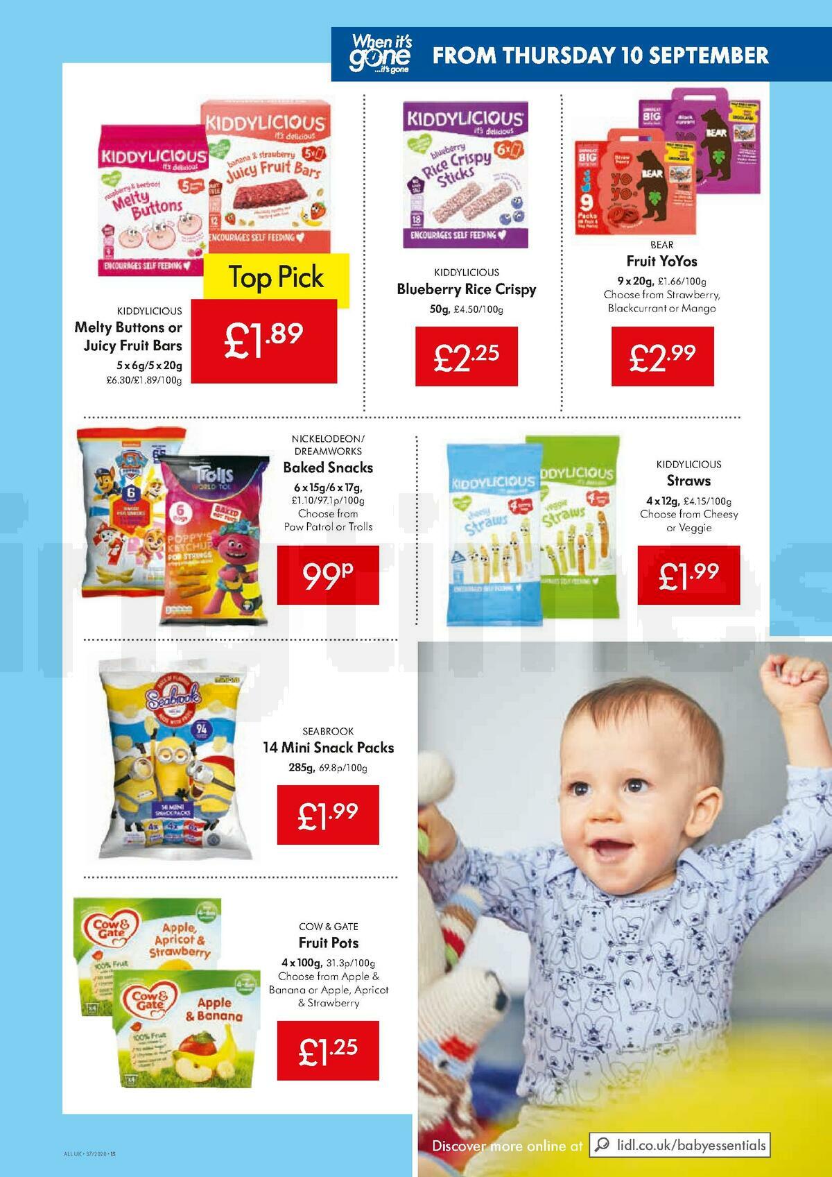 LIDL Offers from 10 September