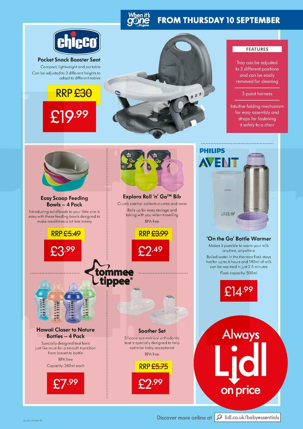 LIDL Offers from 10 September