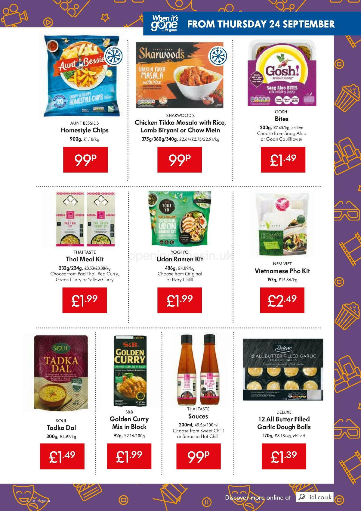 LIDL Offers from 24 September