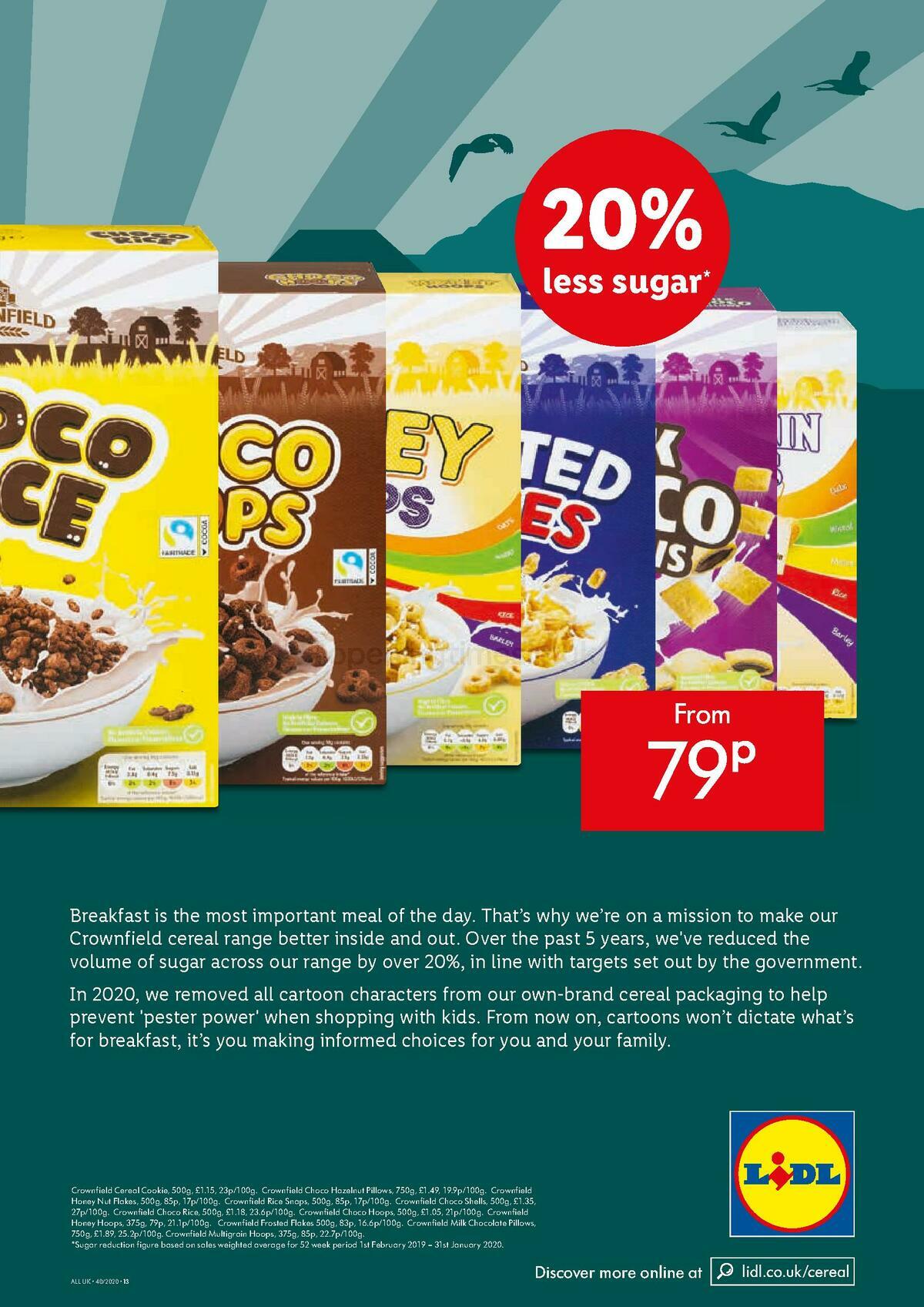 LIDL Offers from 1 October