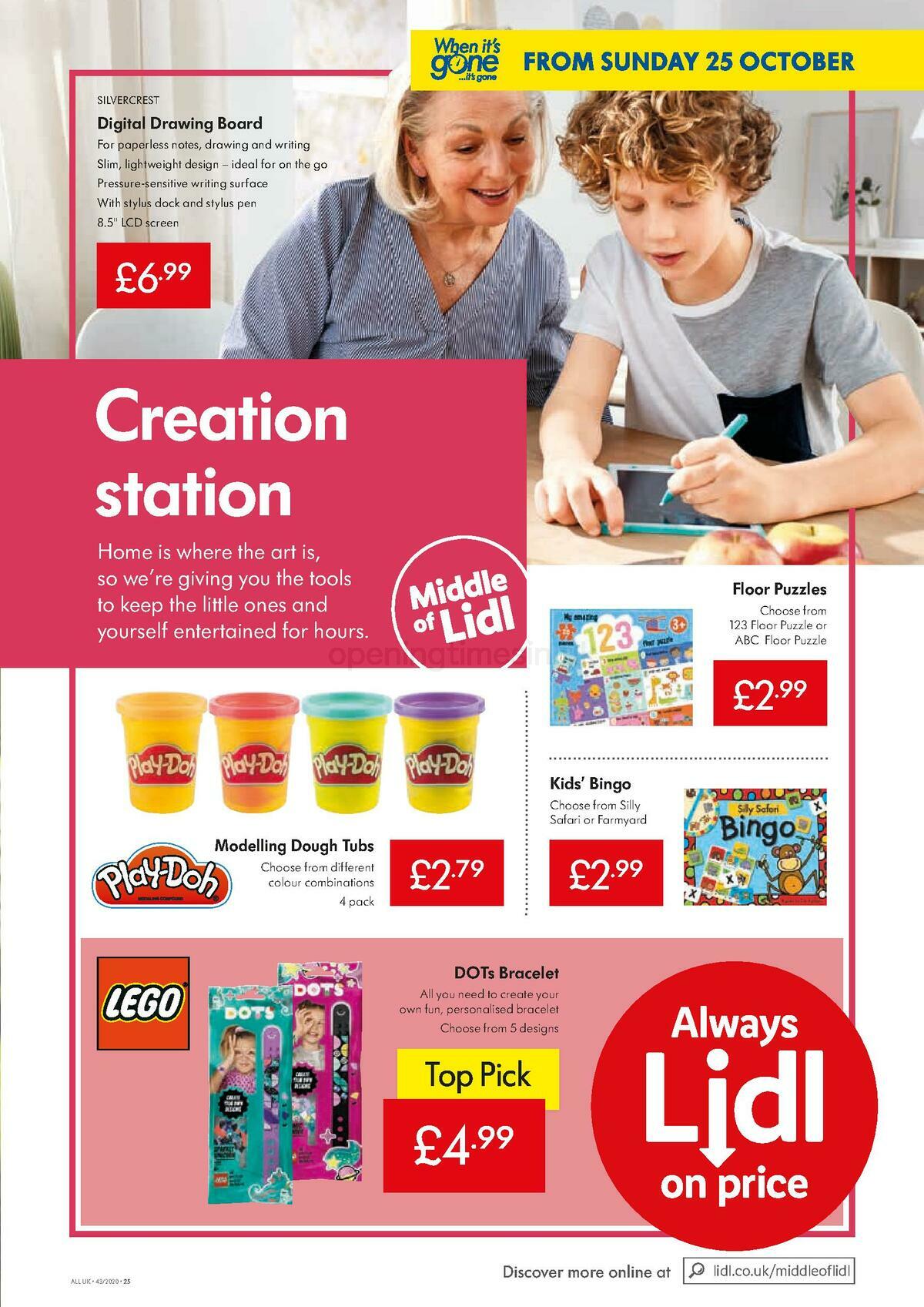 LIDL Offers from 22 October