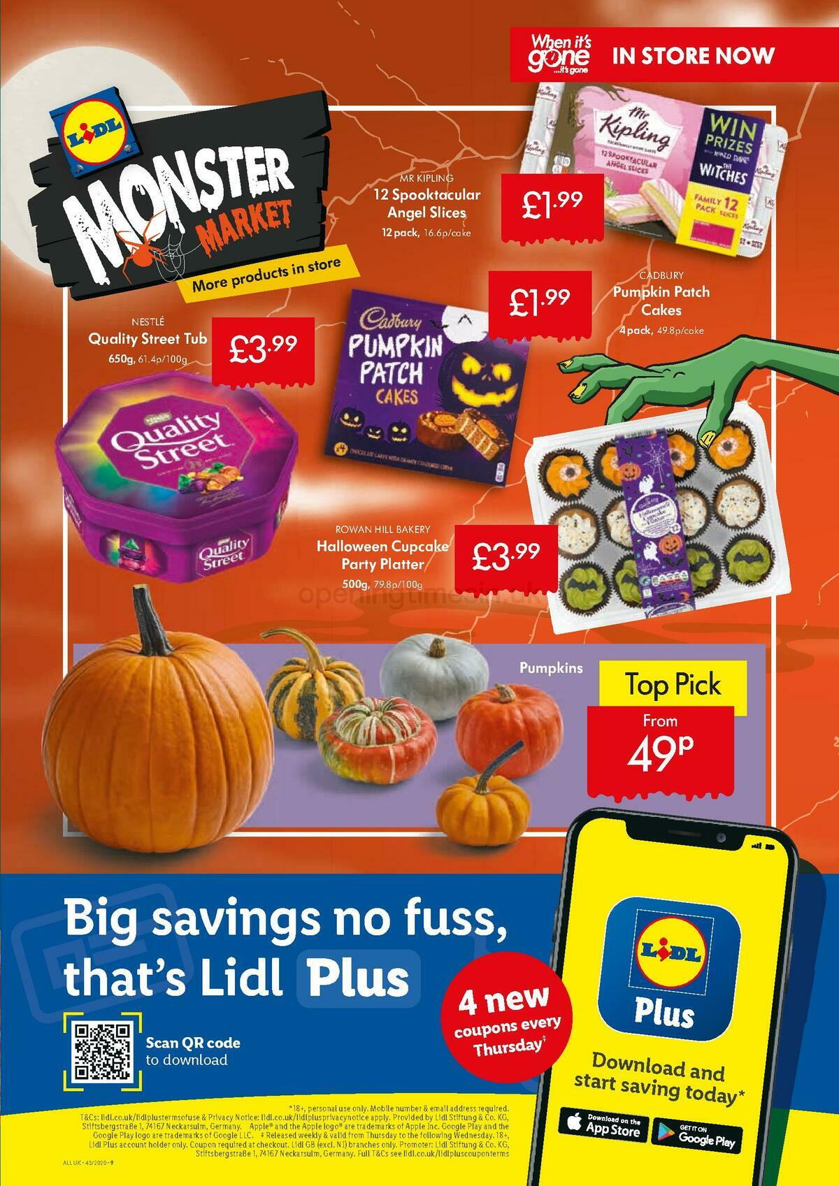 LIDL Offers from 22 October