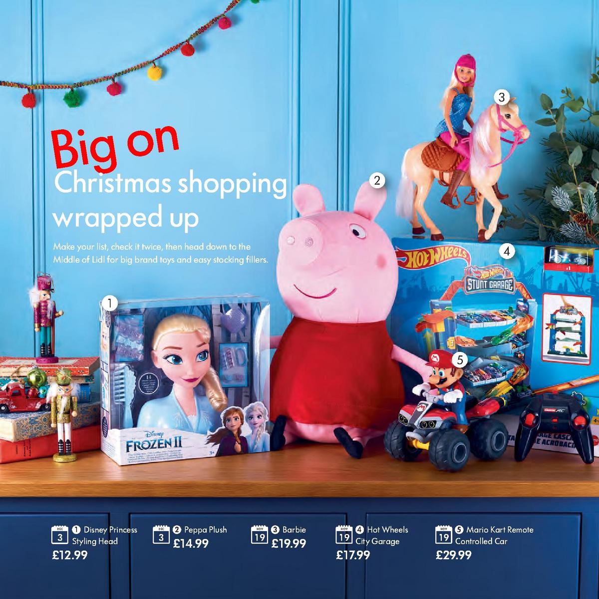 LIDL Wooden Toys Offers from 29 October