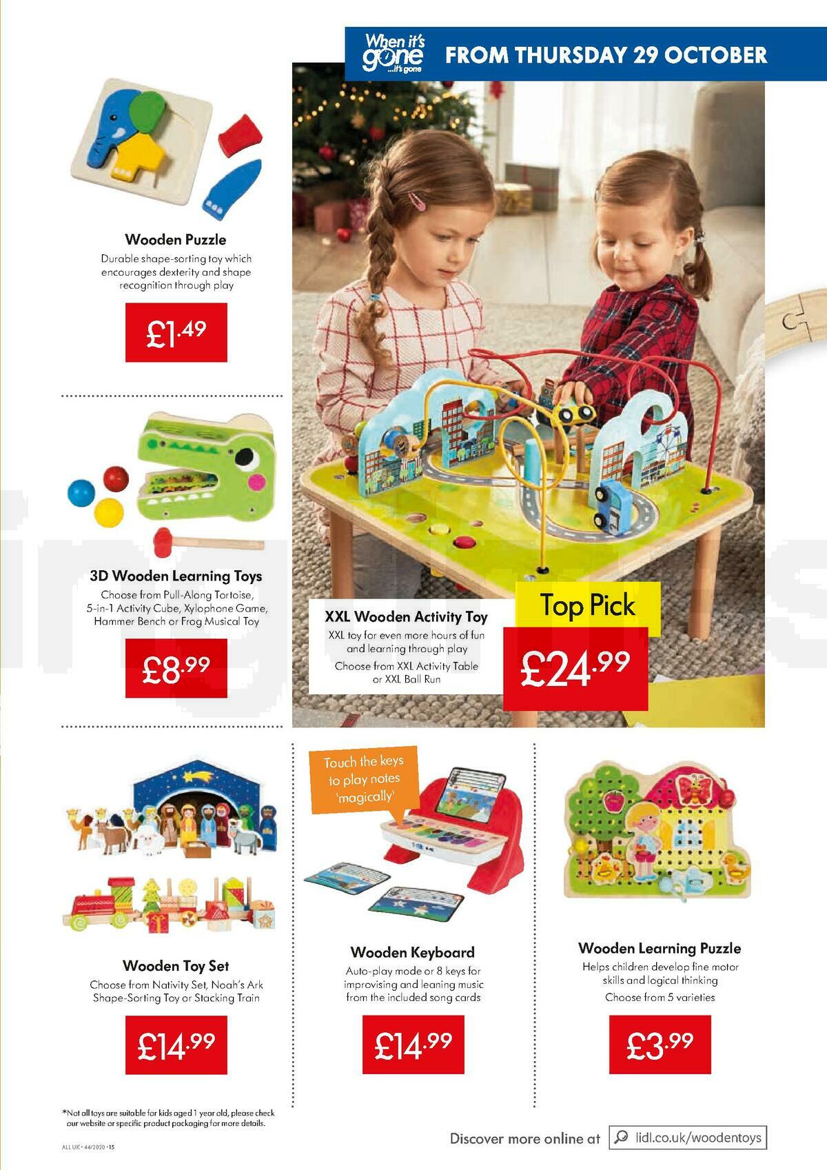 LIDL Offers from 29 October