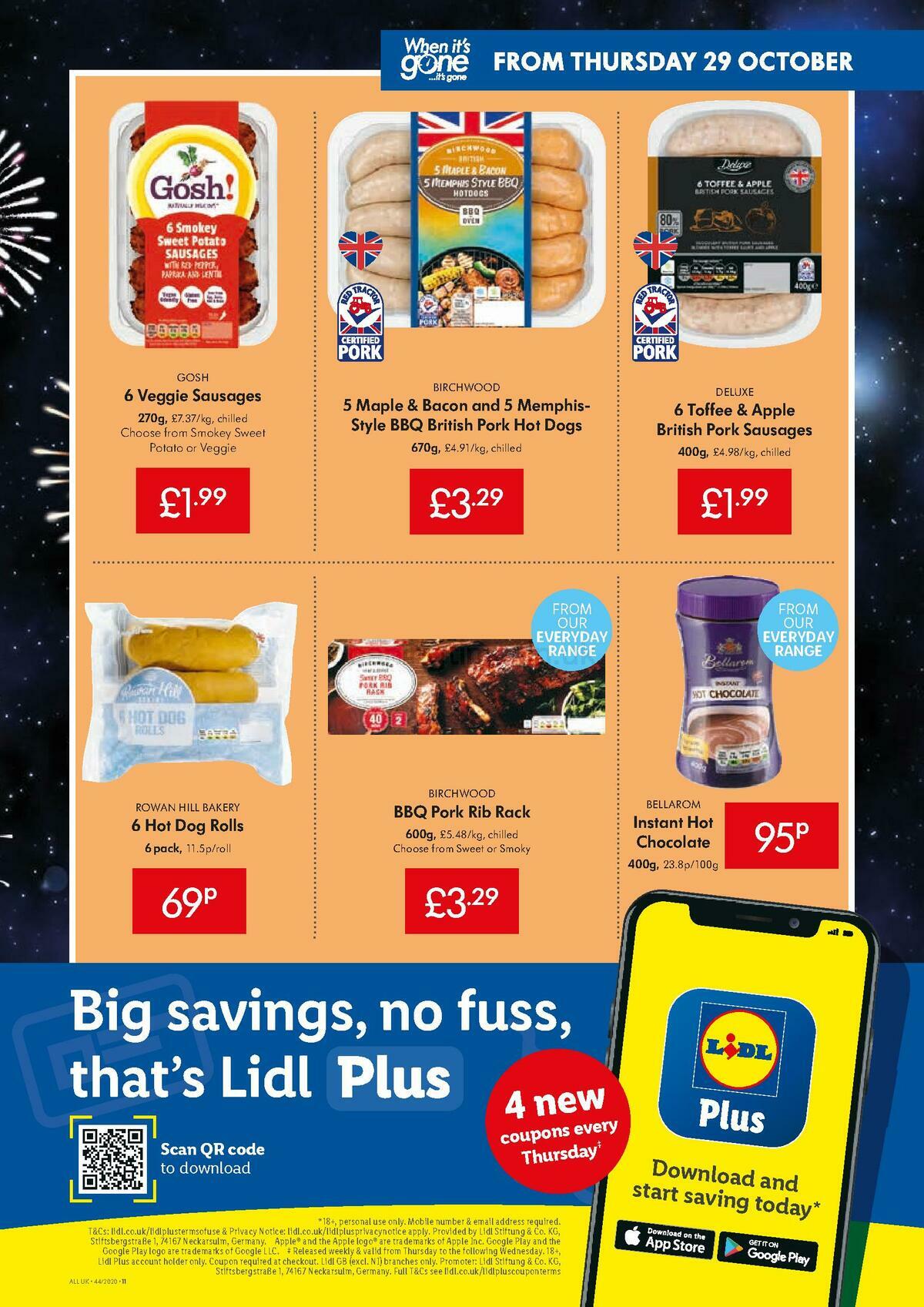 LIDL Offers from 29 October