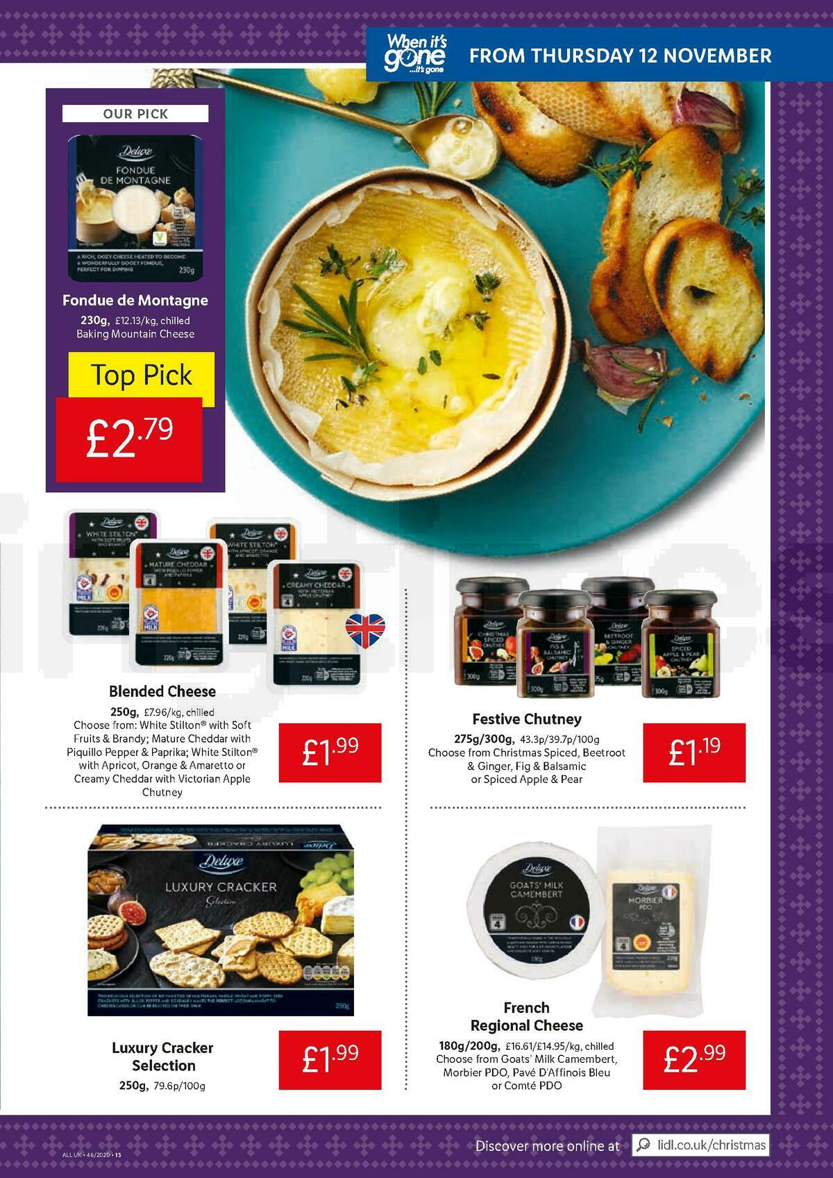 LIDL Offers from 12 November