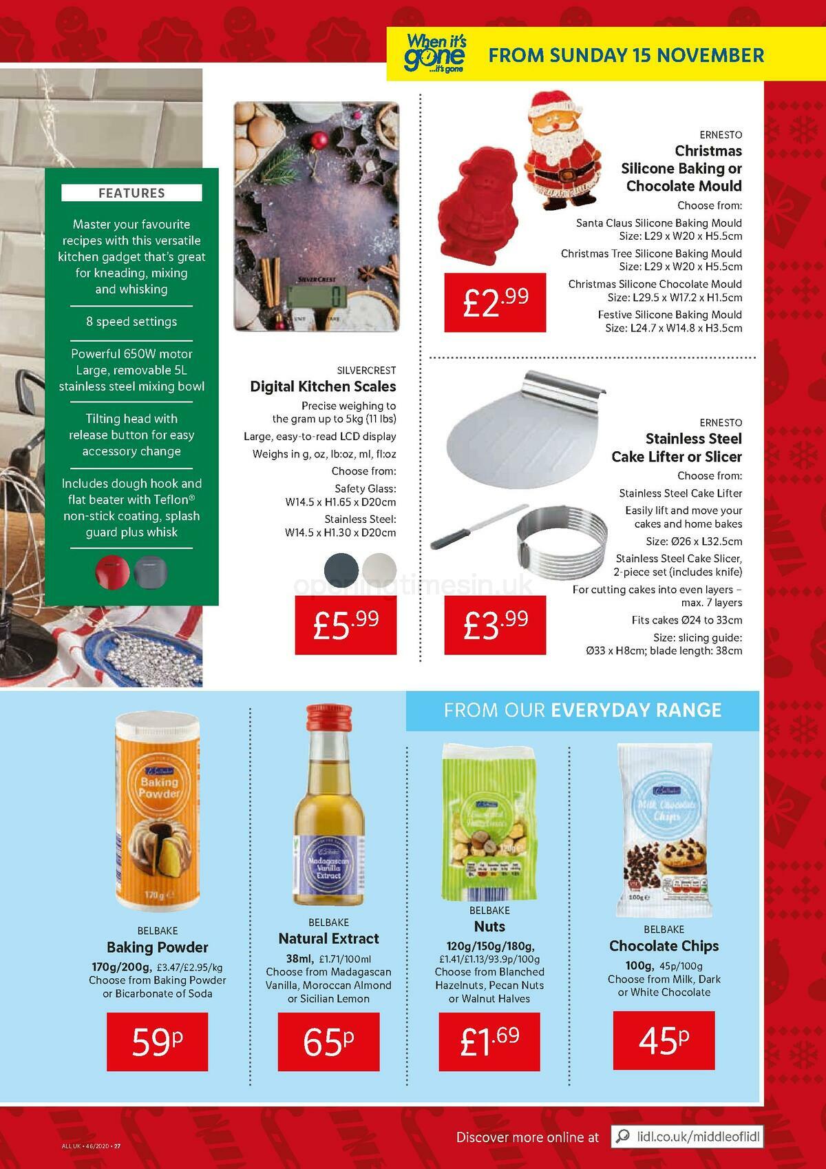 LIDL Offers from 12 November