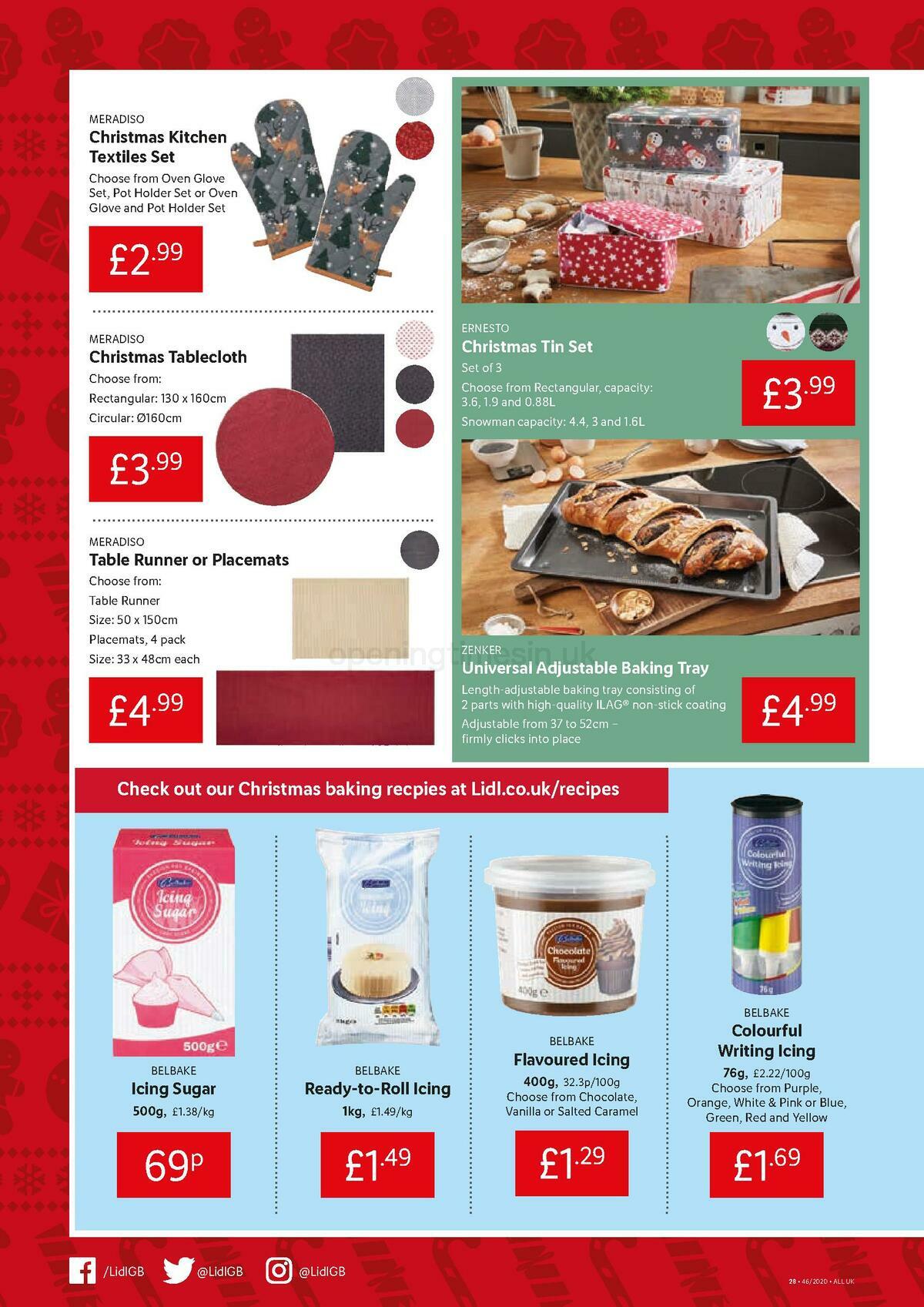 LIDL Offers from 12 November