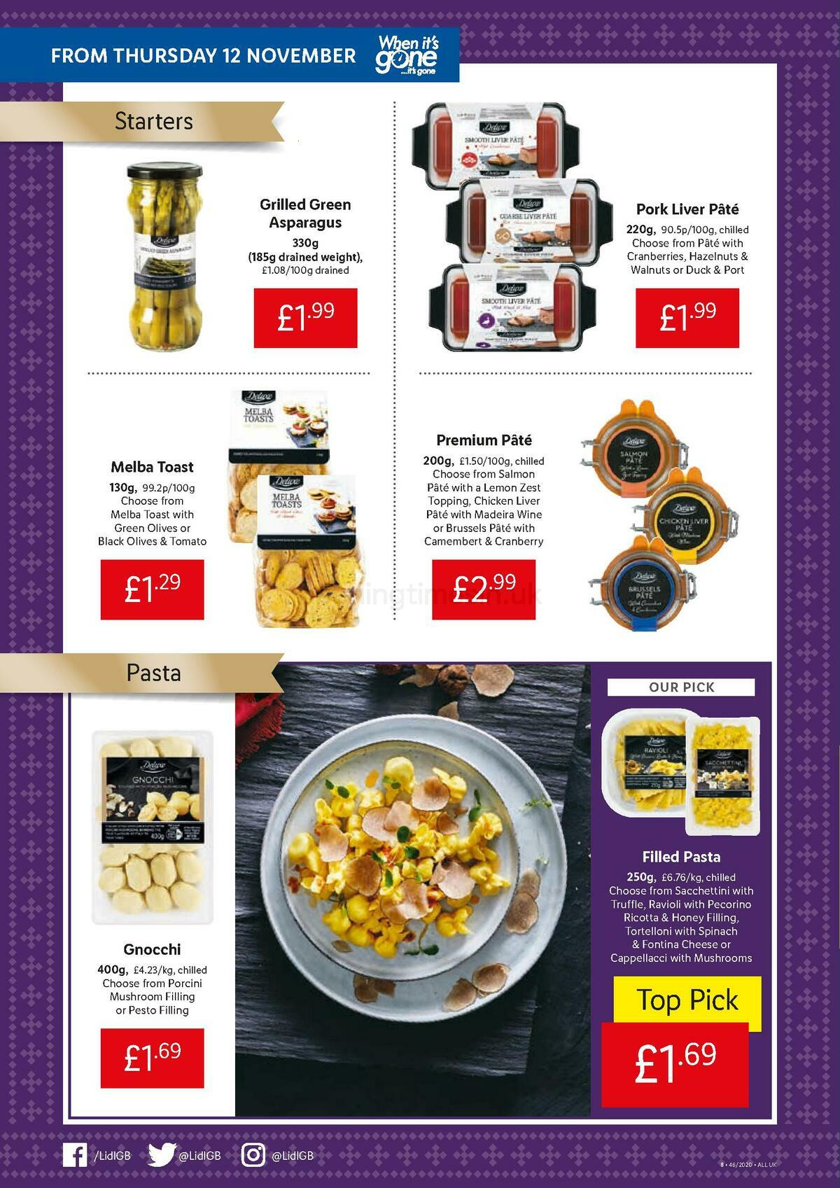 LIDL Offers from 12 November