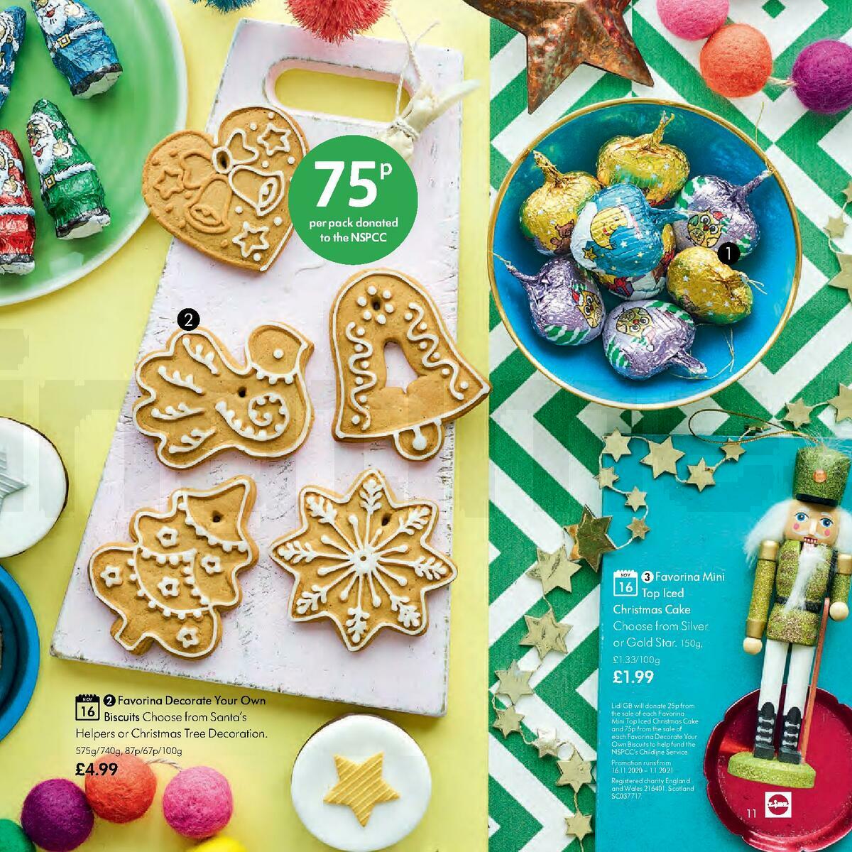 LIDL Christmas Magazine England and Wales Offers from 10 November