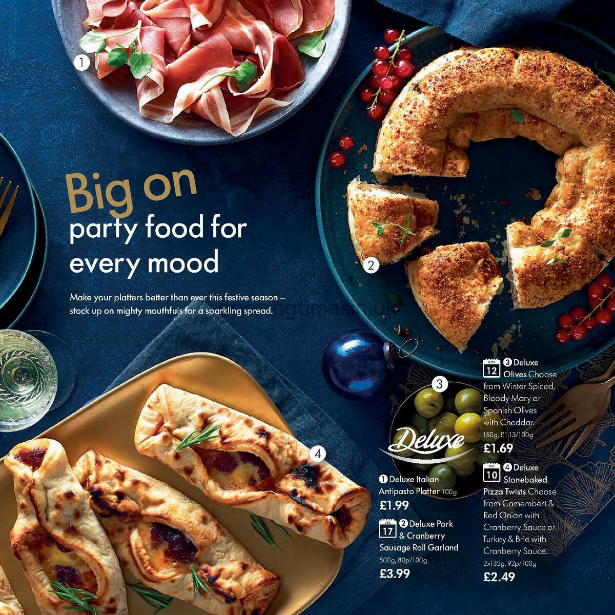 LIDL Christmas Magazine England and Wales Offers from 10 November