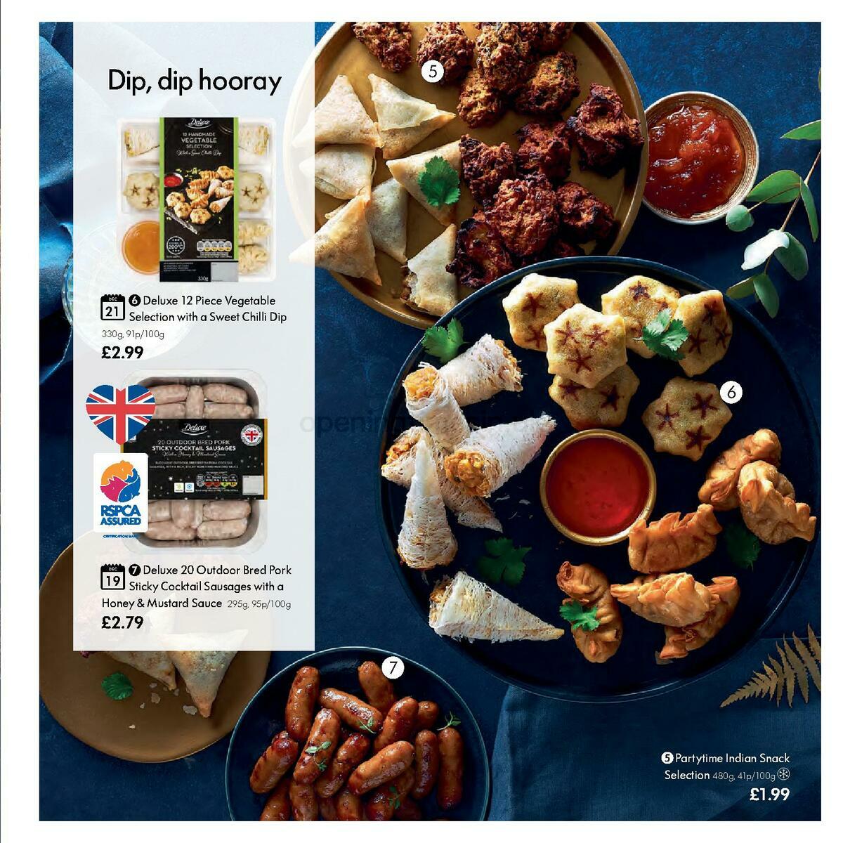 LIDL Christmas Magazine England and Wales Offers from 10 November