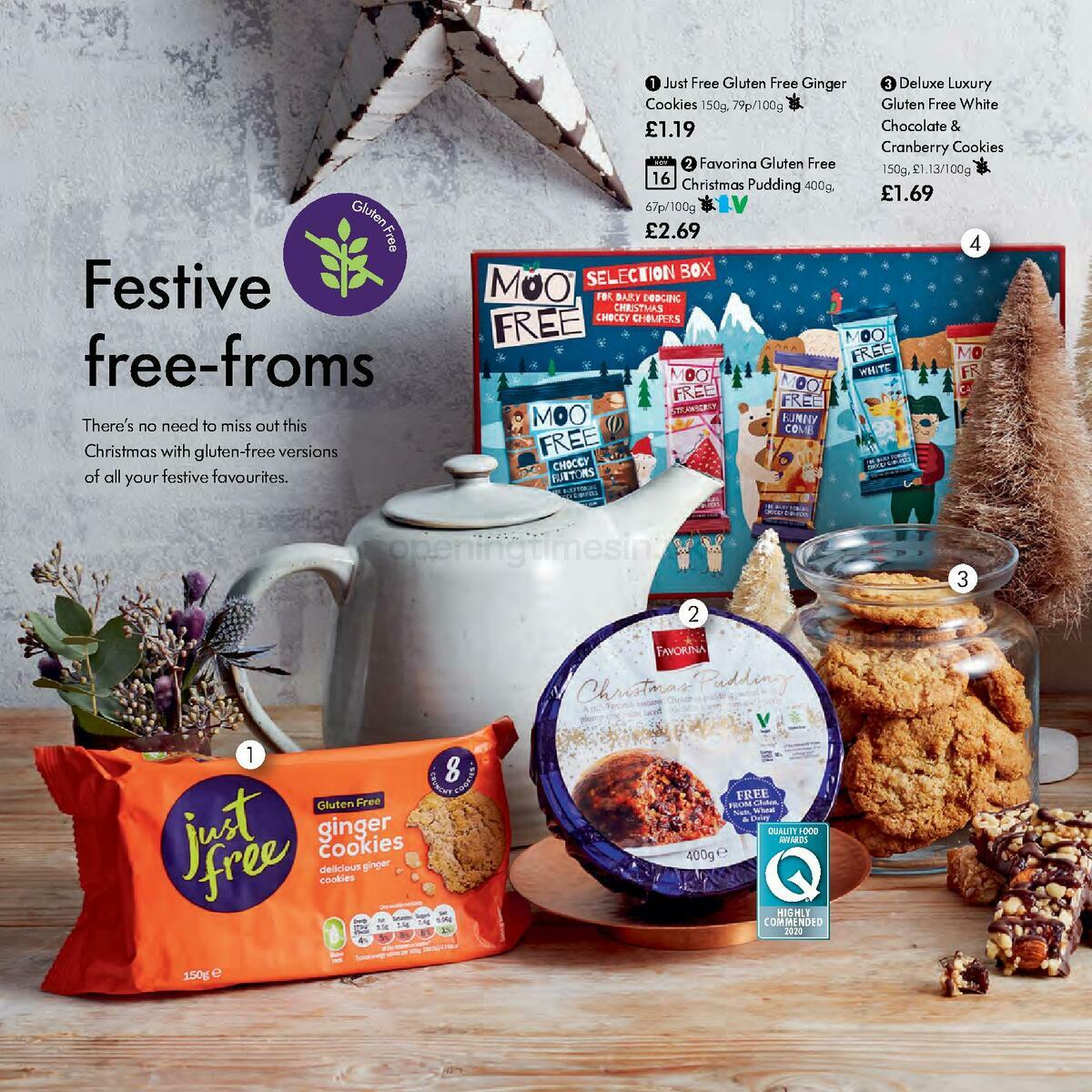 LIDL Christmas Magazine England and Wales Offers from 10 November