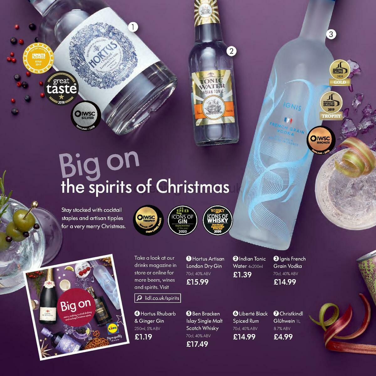 LIDL Christmas Magazine England and Wales Offers from 10 November