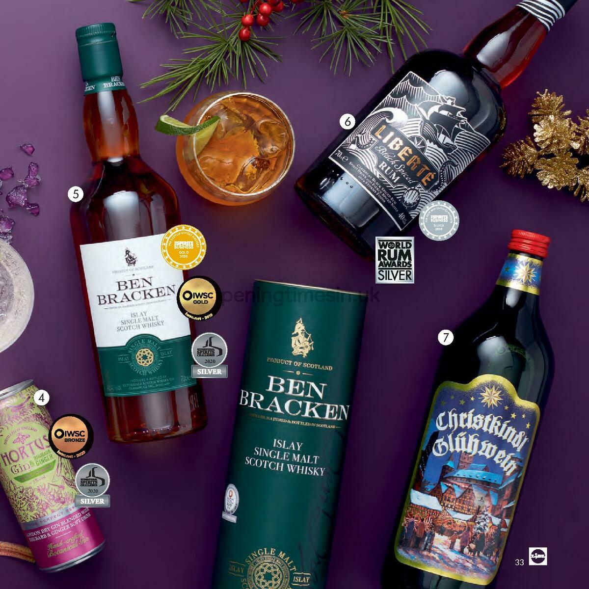 LIDL Christmas Magazine England and Wales Offers from 10 November