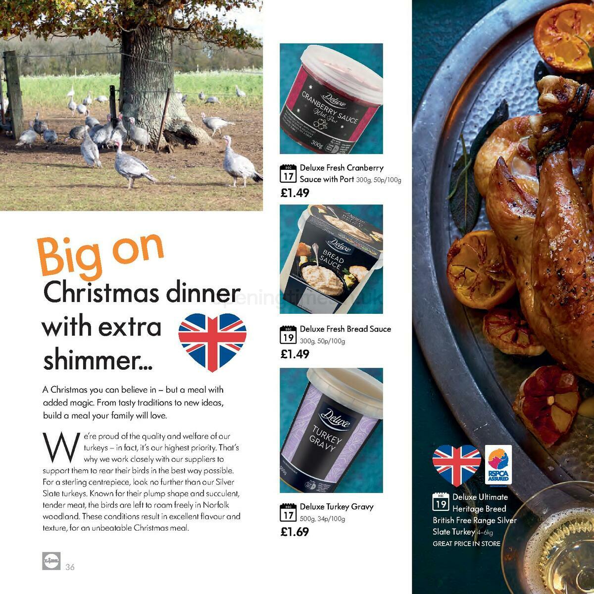 LIDL Christmas Magazine England and Wales Offers from 10 November