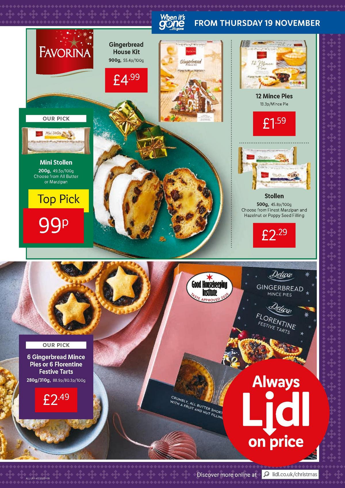 LIDL Offers from 19 November