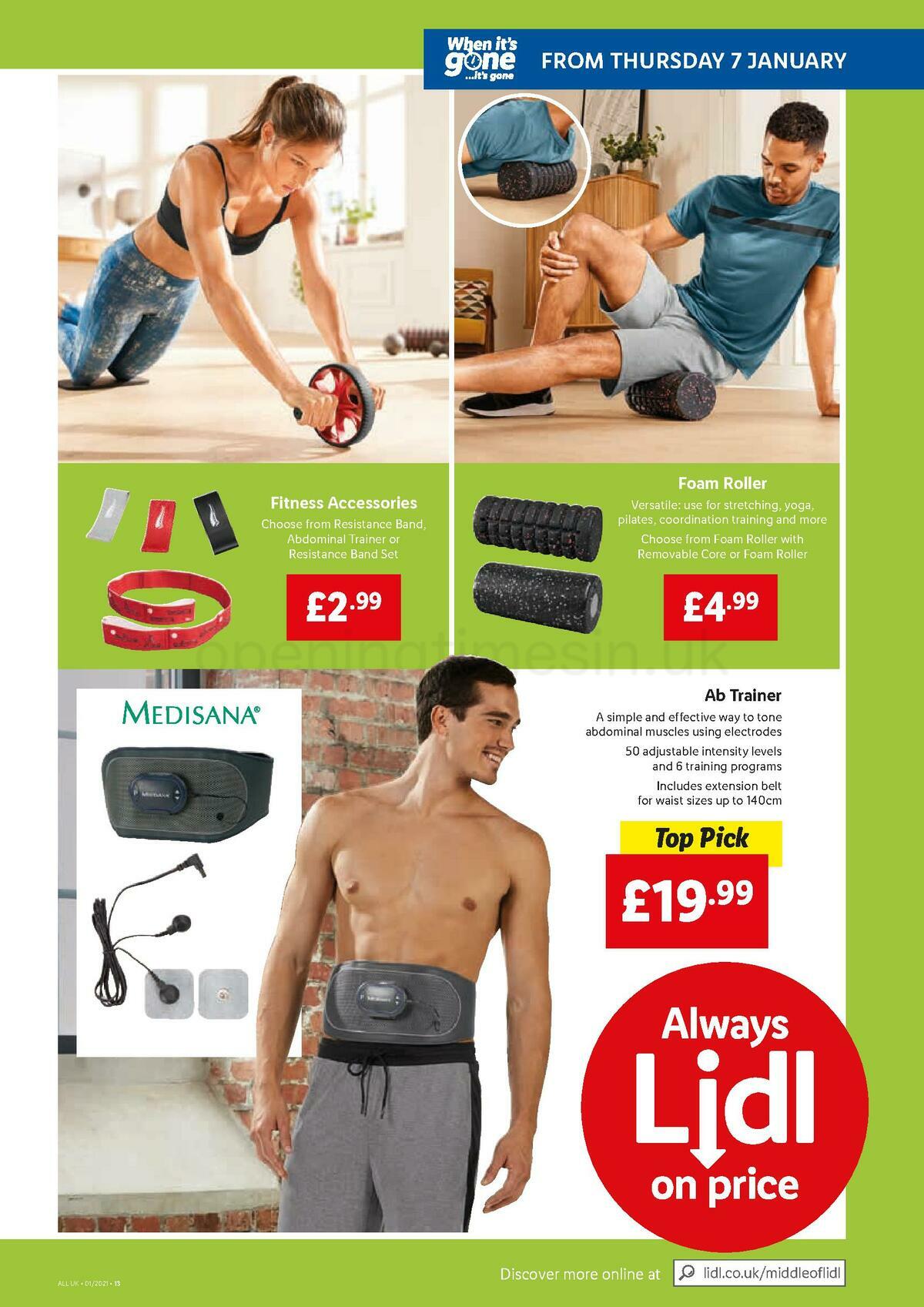 LIDL Offers from 7 January