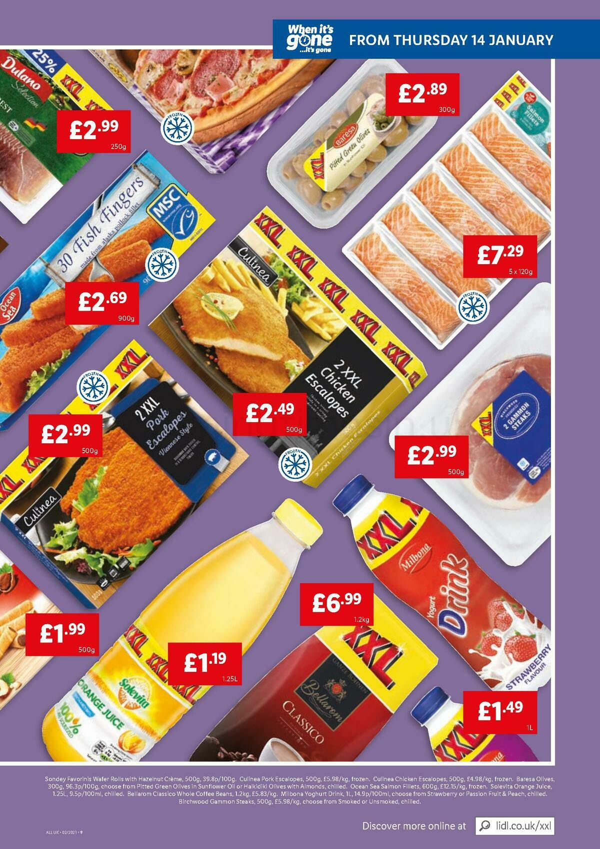 LIDL Offers from 14 January