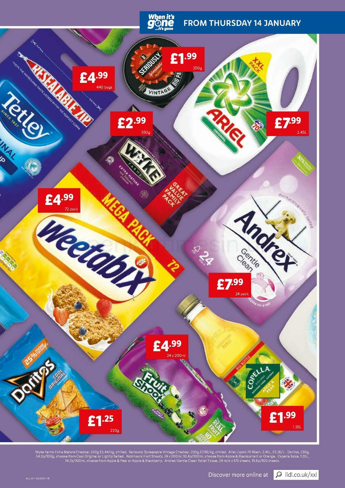 LIDL Offers from 14 January